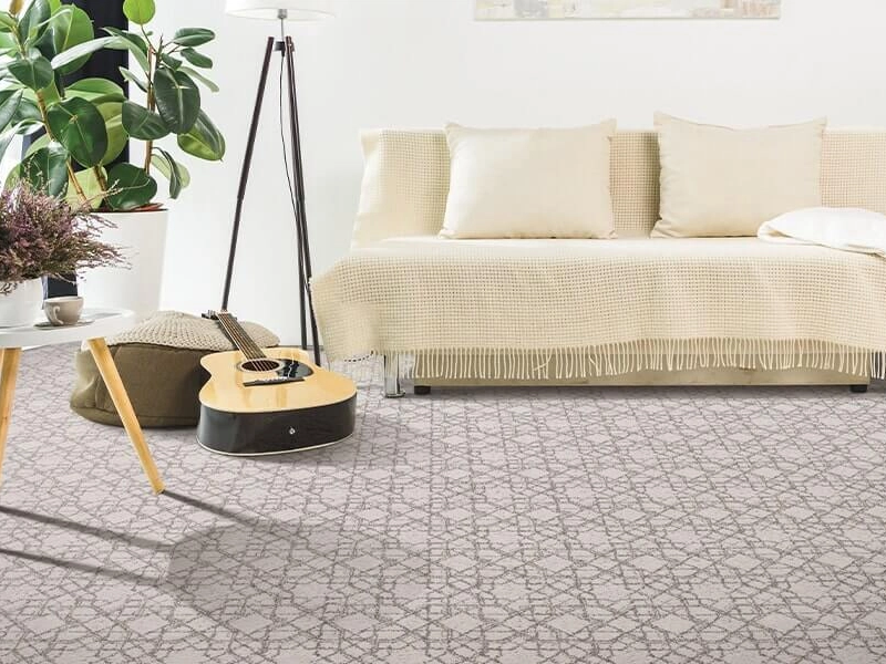 carpet flooring in living room